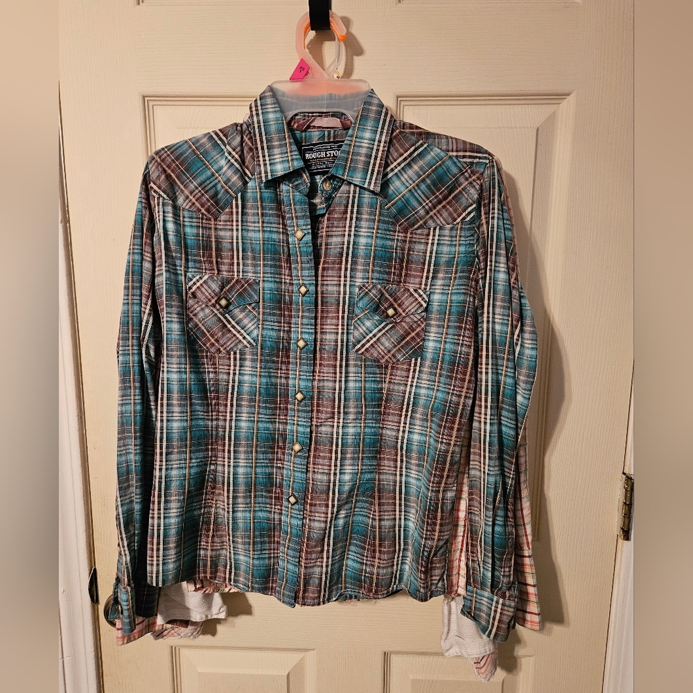 Panhandle slim rough stock rodeo shirt